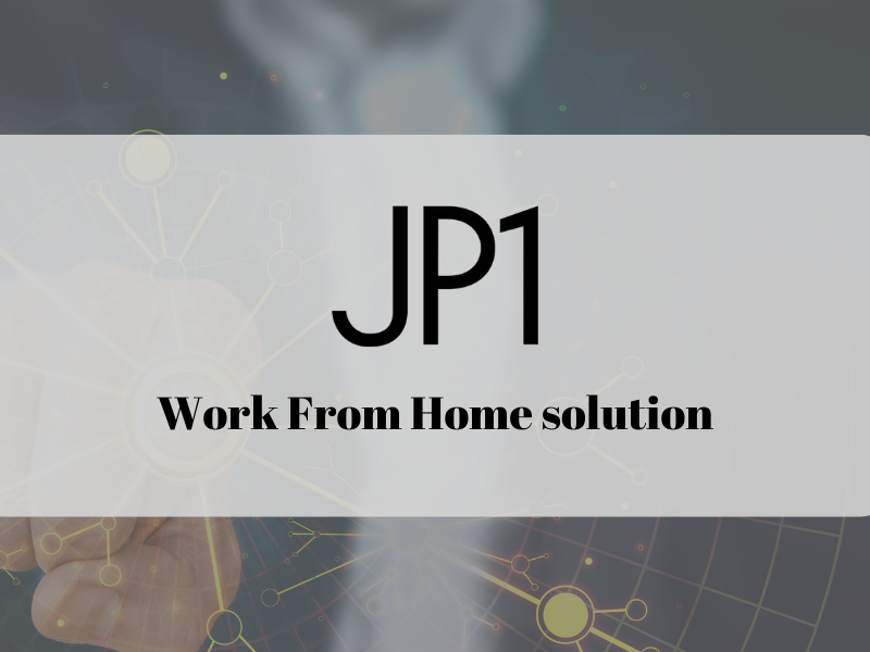 Hitachi JP1/ITDM2：Work From Home 解決方案